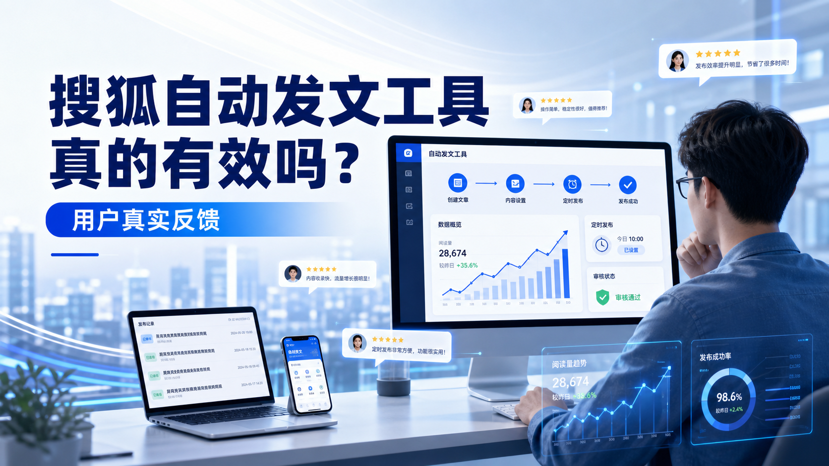 搜狐自动发文工具真的有效吗？泸州用户的真实反馈